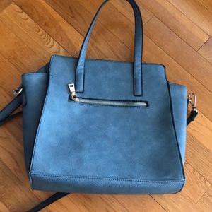 Blue large purse